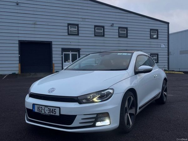 Volkswagen Scirocco Coupe, Petrol, 2015, White