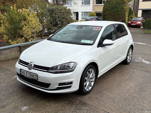 Volkswagen Golf Hatchback, Petrol, 2014, White