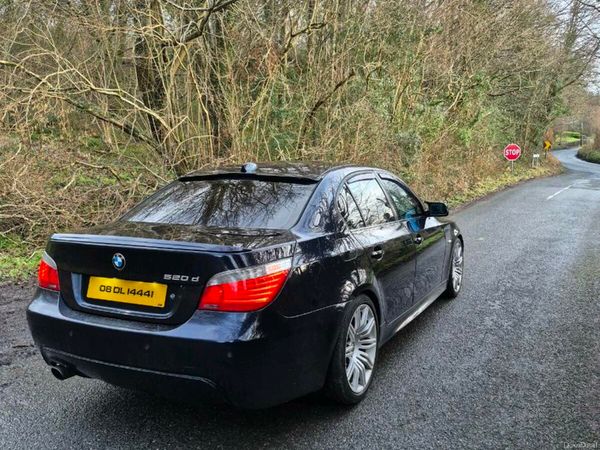 BMW 5-Series Saloon, Diesel, 2008, Black
