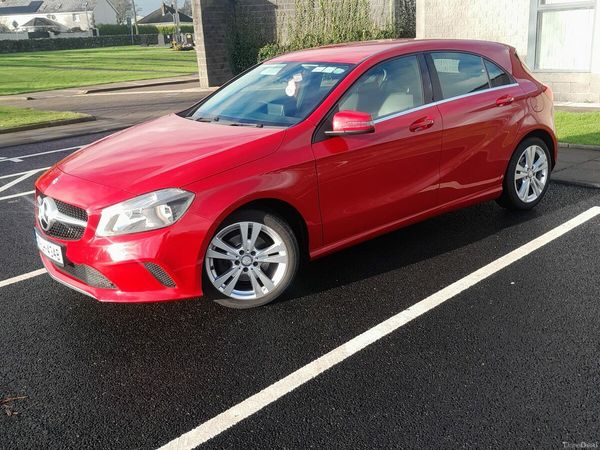 Mercedes-Benz A-Class Hatchback, Diesel, 2017, Red