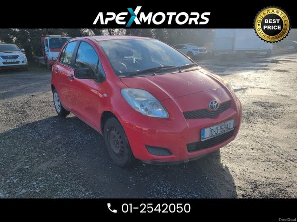Toyota Yaris Hatchback, Petrol, 2010, Red
