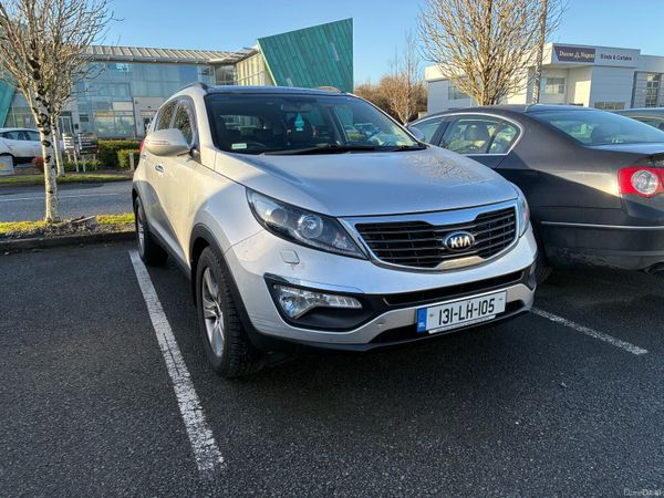 Kia Sportage SUV, Diesel, 2013, Silver