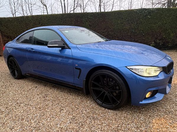 BMW 4-Series Coupe, Diesel, 2014, Blue