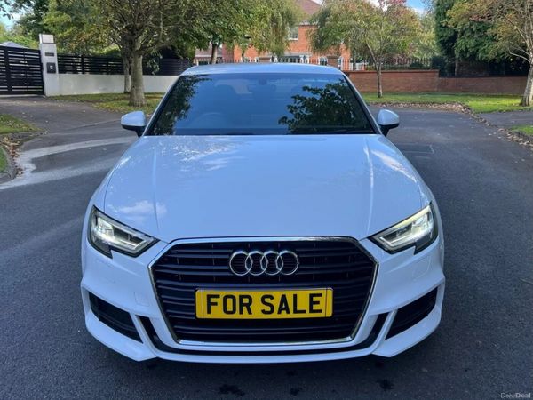 Audi A3 Saloon, Diesel, 2017, White