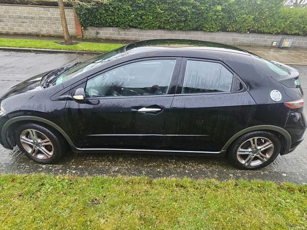 Honda Civic Hatchback, Petrol, 2012, Black