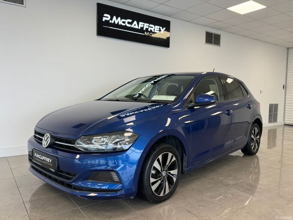 Volkswagen Polo Hatchback, Petrol, 2019, Blue