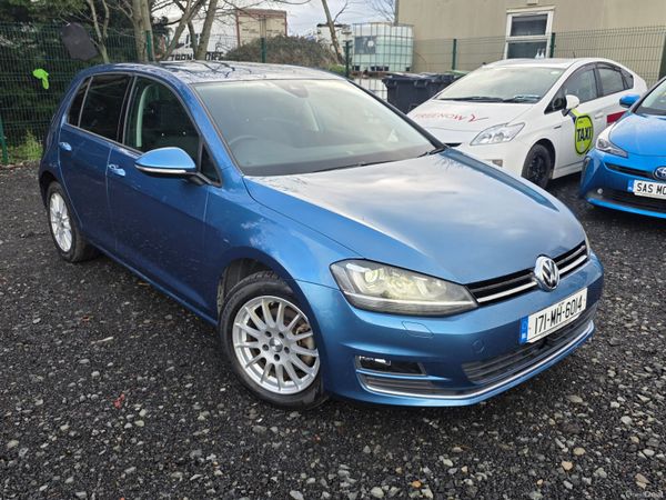 Volkswagen Golf Hatchback, Petrol, 2017, Blue