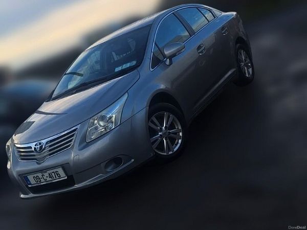 Toyota Avensis Saloon, Petrol, 2009, Grey
