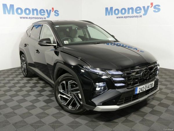 Hyundai Tucson SUV, Petrol Hybrid, 2024, Black
