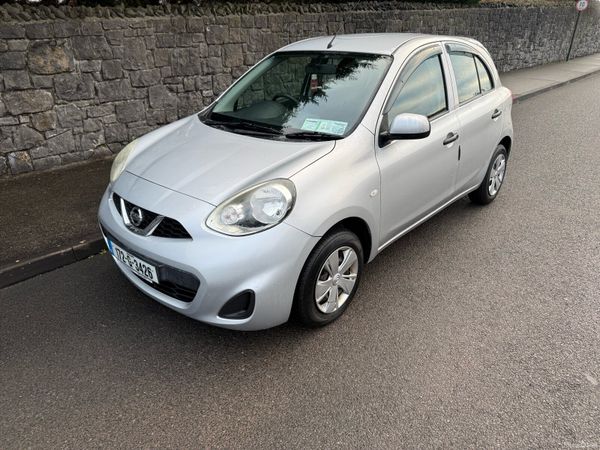 Nissan March Hatchback, Petrol, 2017, Silver