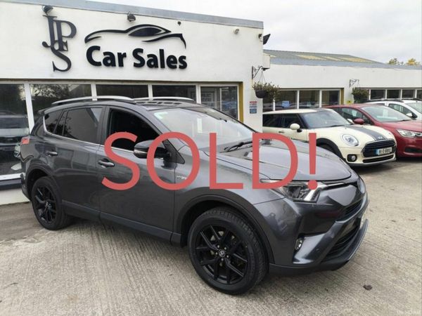 Toyota RAV4 SUV, Petrol Hybrid, 2018, Grey