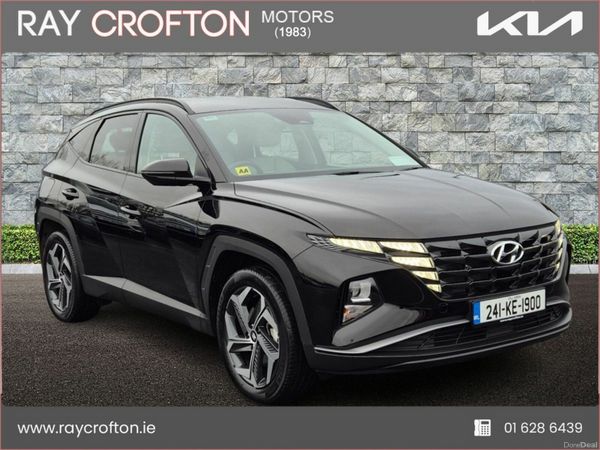 Hyundai Tucson SUV, Petrol Plug-in Hybrid, 2024, Black