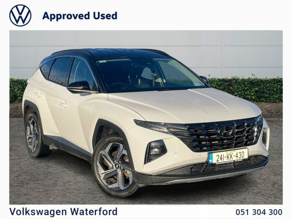 Hyundai Tucson SUV, Petrol Plug-in Hybrid, 2024, White