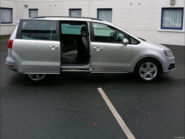 SEAT Alhambra MPV, Diesel, 2011, Silver