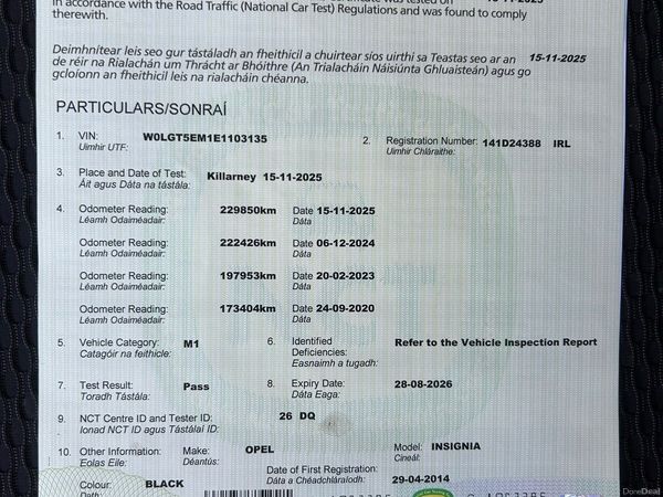 Vauxhall Insignia Estate, Diesel, 2015, White