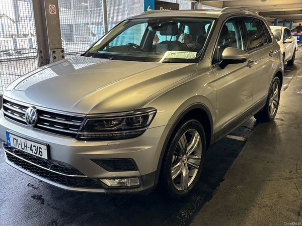 Volkswagen Tiguan SUV, Diesel, 2017, Silver