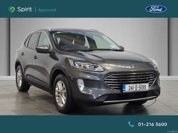 Ford Kuga SUV, Petrol Plug-in Hybrid, 2024, Grey