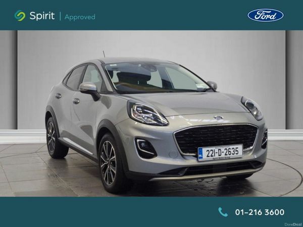 Ford Puma MPV, Petrol Hybrid, 2022, Grey
