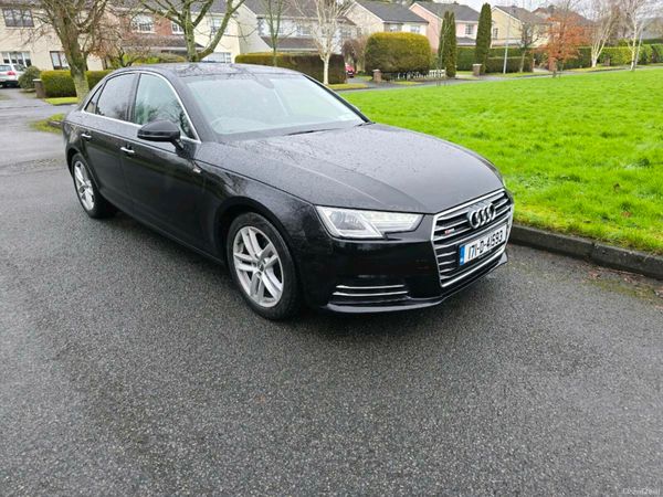 Audi A4 Saloon, Diesel, 2017, Black