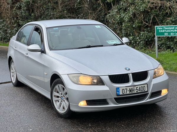 BMW 3-Series Saloon, Petrol, 2007, Silver
