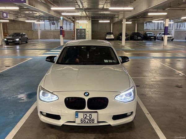 BMW 1-Series Hatchback, Petrol, 2012, White