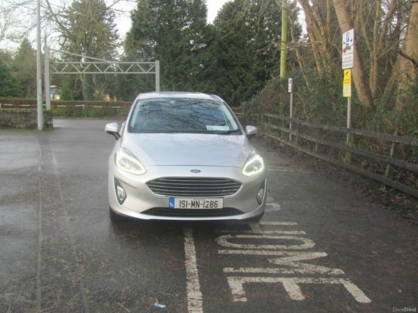 Ford Fiesta Hatchback, Petrol, 2019, Silver