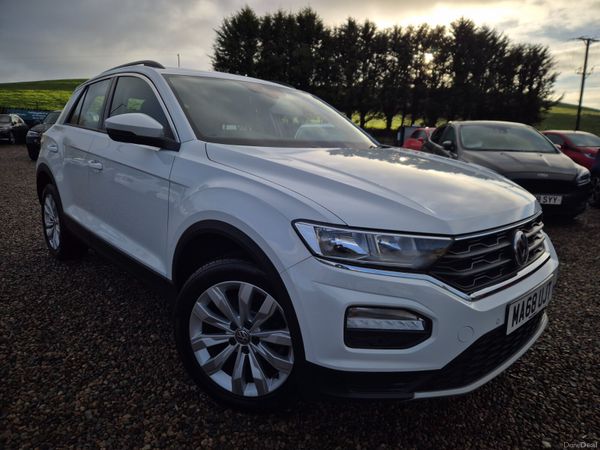 Volkswagen T-Roc SUV, Diesel, 2018, White