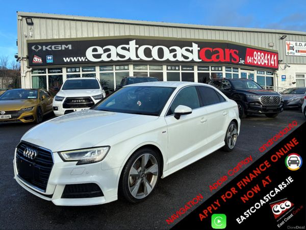 Audi A3 Saloon, Petrol, 2018, White