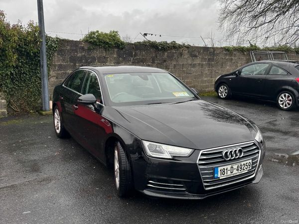 Audi A4 Saloon, Diesel, 2018, Black