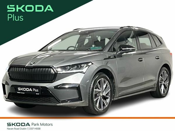 Skoda Enyaq SUV, Electric, 2024, Grey