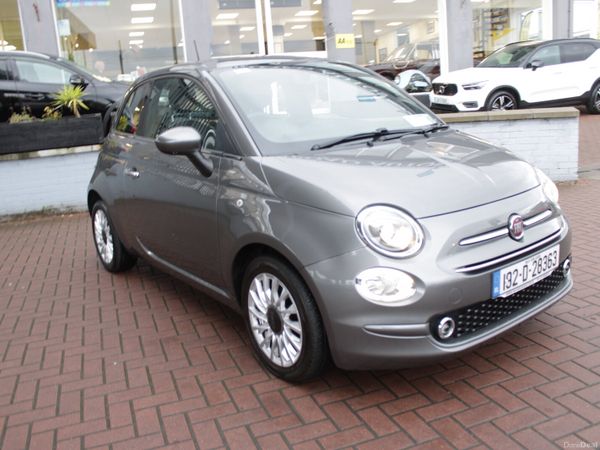 Fiat 500 Hatchback, Petrol, 2019, Grey