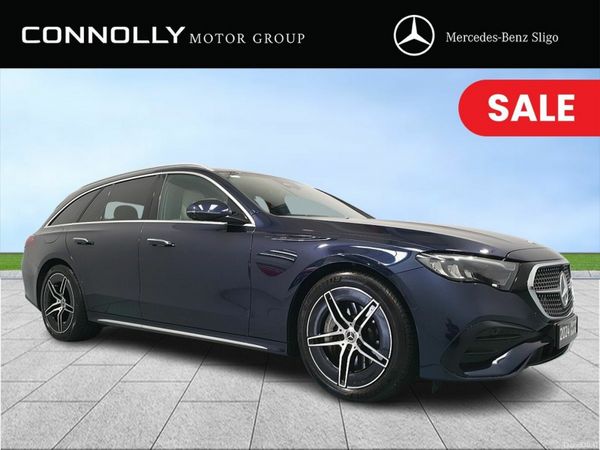Mercedes-Benz E-Class Estate, Diesel Plug-in Hybrid, 2024, Blue