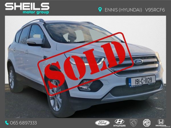 Ford Kuga SUV, Diesel, 2019, White