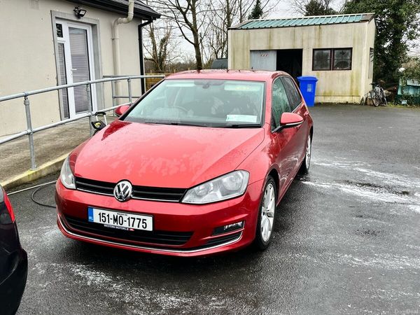Volkswagen Golf Estate, Diesel, 2015, Red