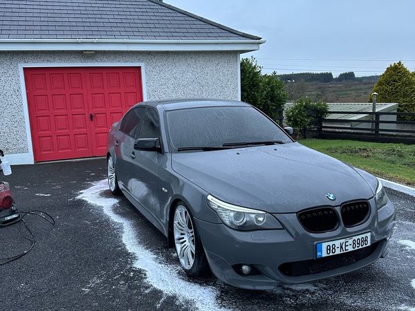 BMW 5-Series Saloon, Diesel, 2008, Black