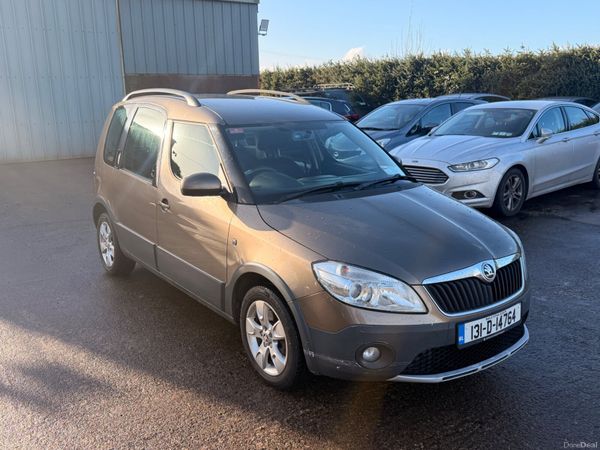 Skoda Roomster MPV, Diesel, 2013, Brown