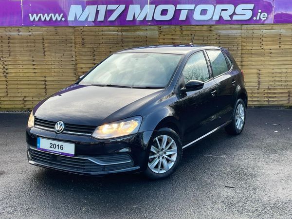 Volkswagen Polo Hatchback, Petrol, 2016, Black