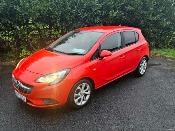 Opel Corsa Hatchback, Petrol, 2016, Red
