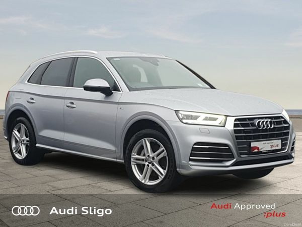 Audi Q5 SUV, Petrol Plug-in Hybrid, 2021, Silver