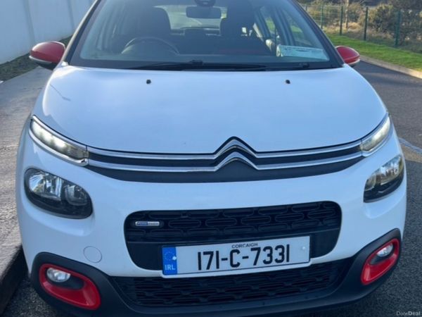 Citroen C3 Hatchback, Petrol, 2017, White