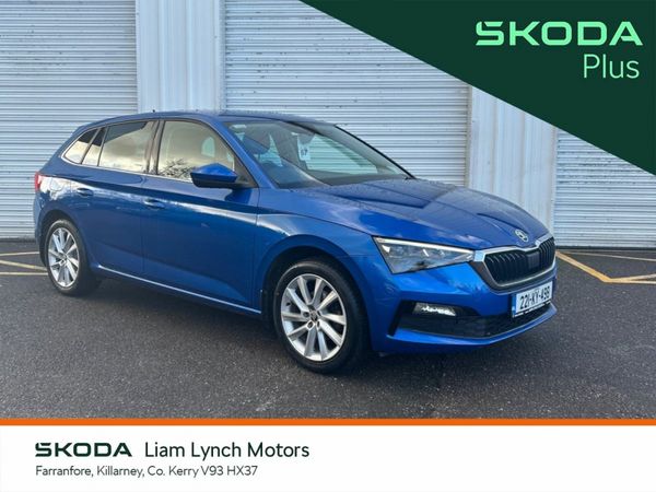 Skoda Scala Hatchback, Petrol, 2022, Blue