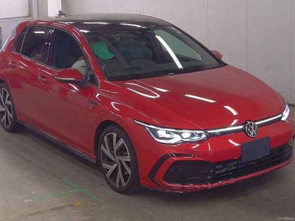 Volkswagen Golf Hatchback, Petrol, 2022, Red