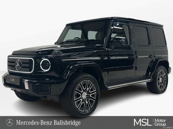 Mercedes-Benz G-Class SUV, Electric, 2026, Green