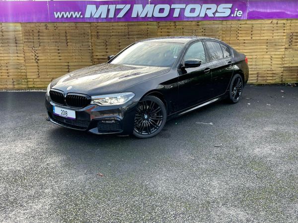 BMW 5-Series Saloon, Diesel, 2018, Black