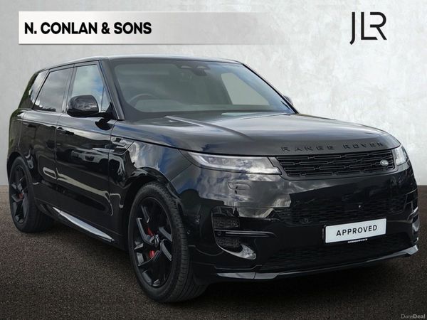 Land Rover Range Rover Sport SUV, Petrol Hybrid, 2025, Black