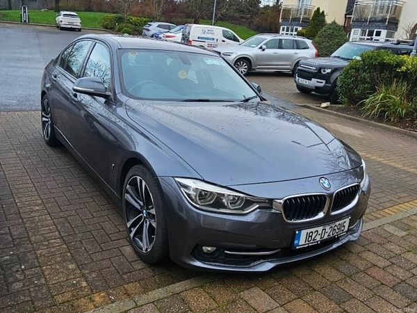 BMW 3-Series Saloon, Petrol Plug-in Hybrid, 2018, Grey