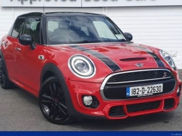 Mini Cooper Hatchback, Petrol, 2018, Red
