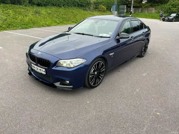BMW 5-Series Saloon, Diesel, 2016, Blue