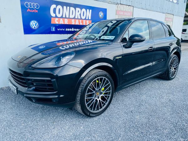 Porsche Cayenne SUV, Petrol Plug-in Hybrid, 2020, Black