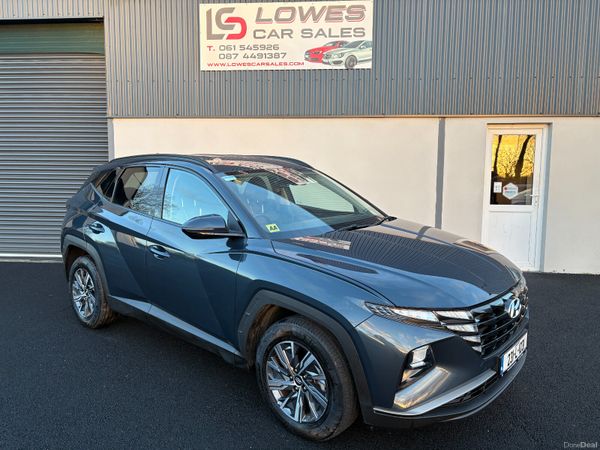 Hyundai Tucson SUV, Petrol Hybrid, 2023, Blue